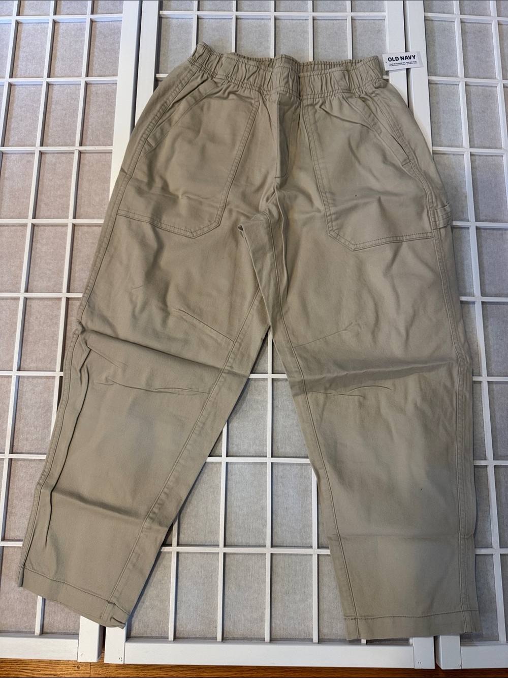 Old Navy Women’s Khaki Cargo Jogger Pants